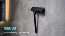 Douchewisser Zwart Met Magneetstrip - Badkamer Accessoires - Raamwisser - Trekker Douche - Silicone - 21cm X 20cm -Badkamerartikelen Winkel 1200x675