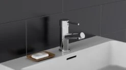 SCHÜTTE Laurana Wastafelkraan - Mengkraan - Met Waste - Chroom -Badkamerartikelen Winkel 1200x675 34