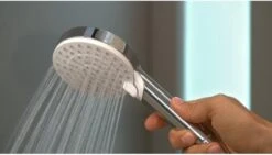 Hansgrohe Crometta S 240 Showerpipe - 1jet - Incl. Thermostaat - Chroom -Badkamerartikelen Winkel 1200x686 5