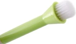 Merkloos Verlengborstel Voor Kraan - Buigbaar Met Schoonmaakborstel - Siliconen - Groen - 2 Stuks -Badkamerartikelen Winkel 1200x698 2