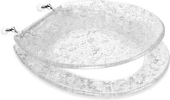 Navaris Toiletbril Met Glitter Design - Transparante Wc-bril 42 X 36 X 4,5 Cm - Makkelijk Te Bevestigen 11 Navaris Toiletbril Met Glitter Design - Transparante Wc-bril 42 X 36 X 4,5 Cm - Makkelijk Te Bevestigen -Badkamerartikelen Winkel 1200x707