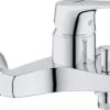 GROHE QuickFix Start Flow Badkraan - Met Omstel En Koppelingen - Chroom - 23772000