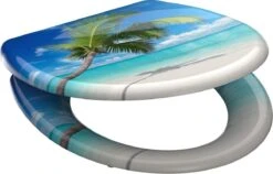 SCHÜTTE WC-Bril 82363 CARRIBEAN - Duroplast - Soft Close - Afklikbaar - RVS-Scharnieren - Decor - 3-zijdige Print 14 SCHÜTTE WC-Bril 82363 CARRIBEAN - Duroplast - Soft Close - Afklikbaar - RVS-Scharnieren - Decor - 3-zijdige Print -Badkamerartikelen Winkel 1200x768 1