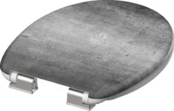 SCHÜTTE WC-Bril 82155 INDUSTRIAL GREY - Duroplast - Soft Close - Verchroomde Scharnieren - Decor - 1-zijdige Print 10 SCHÜTTE WC-Bril 82155 INDUSTRIAL GREY - Duroplast - Soft Close - Verchroomde Scharnieren - Decor - 1-zijdige Print -Badkamerartikelen Winkel 1200x768