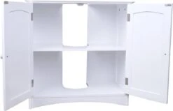 Wastafelkast - Badkamermeubel Met Uitsparing - 60 X 60 X 30 Cm - Wit - Badkamerkast 8 Wastafelkast - Badkamermeubel Met Uitsparing - 60 X 60 X 30 Cm - Wit - Badkamerkast -Badkamerartikelen Winkel 1200x771 1