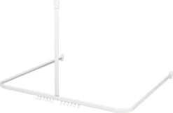 Sealskin - Easy Roll Douchegordijnstangset - 90x90x90 Cm - Wit -Badkamerartikelen Winkel 1200x785