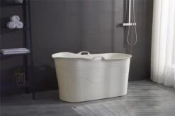 LIFEBATH - Zitbad Mira - Bath Bucket XL - 400L - Ligbad 122 Cm - Wit -Badkamerartikelen Winkel 1200x799 3