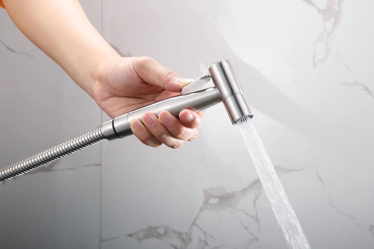 El Suvon® Bidet Handdouche - Shattaf - Bidet Sproeier - Bidetkraan 8 El Suvon® Bidet Handdouche - Shattaf - Bidet Sproeier - Bidetkraan - Afbeelding 8