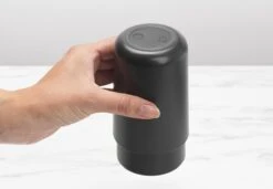 Brabantia ReNew Zeepdispenser - 250 Ml - Dark Grey -Badkamerartikelen Winkel 1200x833