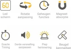 Merkloos Douchetimer - Douchewekker - Magnetisch - Digitaal - Spatwaterdicht - Zwart -Badkamerartikelen Winkel 1200x837