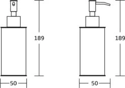 VDN Stainless Zeeppompje - Zeepdispenser - Zeeppompje Vrijstaand - Zwart - Vierkant - RVS -Badkamerartikelen Winkel 1200x847