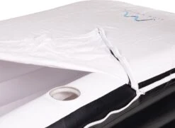 FlowMotion Opblaasbaar Ligbad Met Afdekhoes - Inclusief Pomp En Opbergtas - Ligbad - Zitbad - Zwembad - Opblaasbare Badkuip - Opblaas Bad - Bathtub - Jacuzzi - Opvouwbaar Bad - Badkuip -Badkamerartikelen Winkel 1200x881