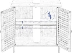 Kamyra® Badkamermeubel Bamboe - Badkamerkast, Wastafelmeubel, Onderkast Wastafel - 60x30x60 Cm - Bamboe 14 Kamyra® Badkamermeubel Bamboe - Badkamerkast, Wastafelmeubel, Onderkast Wastafel - 60x30x60 Cm - Bamboe -Badkamerartikelen Winkel 1200x882 3