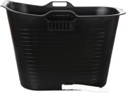 FlinQ Bath Bucket Premium Zwart - Zitbad 2022 - Met Temperatuurmeter - Upgrade Bath Bucket Voor Volwassenen En Kinderen - Zwart 7 FlinQ Bath Bucket Premium Zwart - Zitbad 2022 - Met Temperatuurmeter - Upgrade Bath Bucket Voor Volwassenen En Kinderen - Zwart -Badkamerartikelen Winkel 1200x891