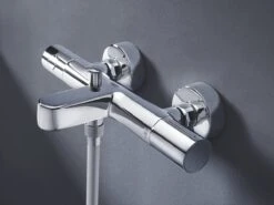 GROHE QuickFix Precision Get Thermostatische Badkraan - EcoJoy® - 15cm - Met Koppelingen - Chroom - 34774000 -Badkamerartikelen Winkel 1200x899 9