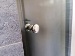 Luxe RVS Douchedeur Knop - Deurknopgarnituur – Douchedeur Handvat / Douchedeurknop / Deurknop RVS / Zilverkleur Type Elegant -Badkamerartikelen Winkel 1200x900 40