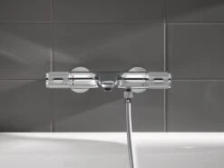 GROHE QuickFix Precision Feel Themostatische Badkraan - EcoJoy® - CoolTouch - 15 Cm - Met Koppelingen - Chroom - 34788000 -Badkamerartikelen Winkel 1200x900 57