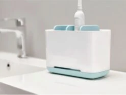 Joseph Joseph Badkamer Easy-Store Tandenborstelorganiser Large - 16.8x8.4x12.6 Cm - Creme/licht Blauw -Badkamerartikelen Winkel 1200x903 1