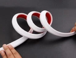 Waterdrempel 'compact' 100 Cm ZWART - Water Stopper - Douche - Bad - Lekkage - Waterkering - Schimmel - Sanitair - -Badkamerartikelen Winkel 1200x917 1