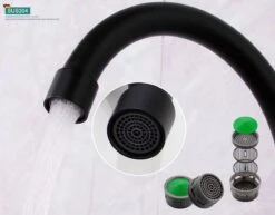 Merkloos Inbouw Wastafelkraan 8654-CB - Muurkraan - RVS - Mat Zwart -Badkamerartikelen Winkel 1200x939 1