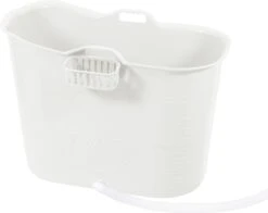 Zitbad Voor Volwassenen - Bath Bucket - Wit - 200L -Badkamerartikelen Winkel 1200x954 2