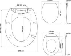 Tiger Blade - Toiletbril - WC Bril - Duroplast - Wit -Badkamerartikelen Winkel 1200x956