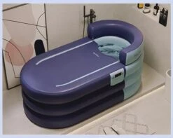 Opblaasbaar Bad - Oranje Ligbad - Zitbad Volwassenen - Ijsbad - Badkuip - Opblaasbad - Opvouwbaar Bad - Opblaas Bad -Badkamerartikelen Winkel 1200x957 1