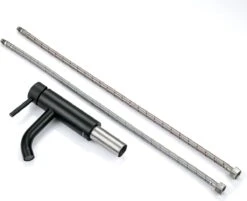 LOMAZOO Wastafelkraan Zwart Nova - Zwarte Wastafelkraan - Badkamerkraan Zwart - Zwarte Badkamerkraan -Badkamerartikelen Winkel 1200x977 1