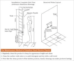 Douchepaneel Met Massage - Regendouche - Massage Jets - Waterval Douche - Met Thermostaatkraan En Handdouche - Zilver - Opbouw - Douchekop - Flanner® -Badkamerartikelen Winkel 1200x993