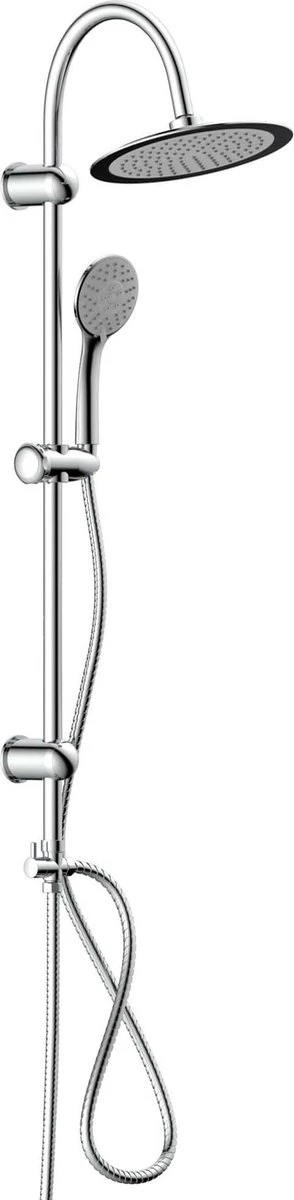 SCHÜTTE Jamaica Fresh Douchesysteem - Regendouche - 102 Cm Stang - Chroom 1 SCHÜTTE Jamaica Fresh Douchesysteem - Regendouche - 102 Cm Stang - Chroom