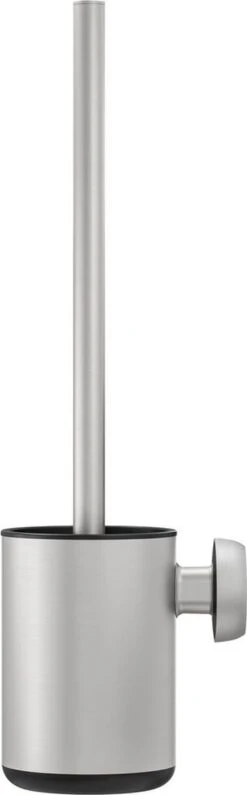 Tiger Cooper - Toiletborstel Met Houder - RVS Geborsteld / Zwart -Badkamerartikelen Winkel 373x1200