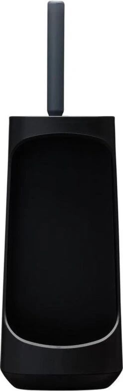 Tiger Tess - Toiletborstelhouder Met Opbergfunctie Vrijstaand En Swoop® Borstel Flexibel - Zwart / Antraciet -Badkamerartikelen Winkel 377x1200