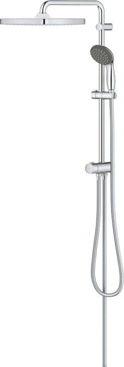 GROHE QuickFix Vitalio Start 250 Regendouche - □ 25 Cm - Vierkant - Zonder Kraan - Chroom -Badkamerartikelen Winkel 406x1200