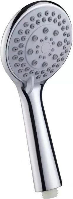 Universal Life® | DOUCHEKOP MET GRATIS SLANG EN HOUDER | Waterbesparend | Universeel | 5 Luxe Straalstanden | Chroom | RVS Slang | -Badkamerartikelen Winkel 445x1200