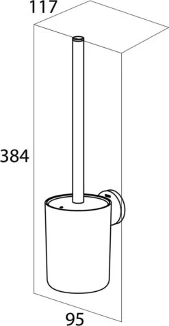 Tiger Urban - Toiletborstel Met Houder - Wit -Badkamerartikelen Winkel 621x1200
