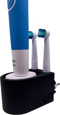 Plugware Oral-B Elektrische Tandenborstelhouder- Opzetborstelhouder - Zwart - Kabelloos Opladen - Badkamer Accessoires - Zonder Boren -Badkamerartikelen Winkel 626x1200 1