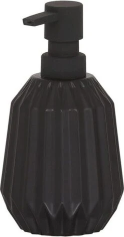 Sealskin Arte Zeepdispenser 400 Ml Vrijstaand - Zwart -Badkamerartikelen Winkel 628x1200