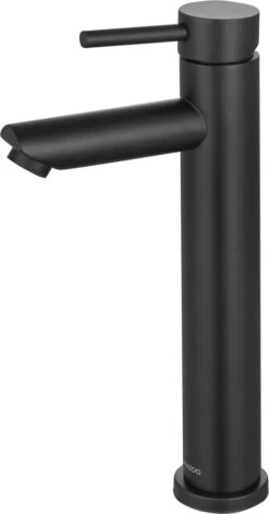 LOMAZOO Wastafelkraan Zwart Ceres - Badkamerkraan - Wastafel Kraan - Mengkraan Wastafel - Hoge Uitloop -Badkamerartikelen Winkel 629x1200 1