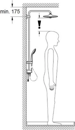 GROHE Euphoria Regendouche - ø 26 Cm - Zonder Thermostaat - Chroom -Badkamerartikelen Winkel 698x1200 2