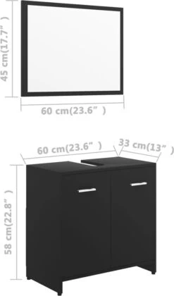 Decoways - Badkamermeubelset Spaanplaat Zwart -Badkamerartikelen Winkel 705x1200 2
