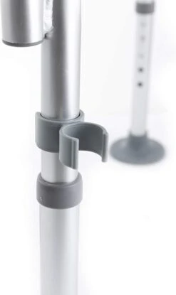 BY JRM Douchestoel En Douchekruk Met Afneembare Rugleuning En Armleuning – 30 Dagen Uitproberen - Anti Slip – Verstelbare Hoogte - Douchekrukje - Grijs -Badkamerartikelen Winkel 714x1200 2