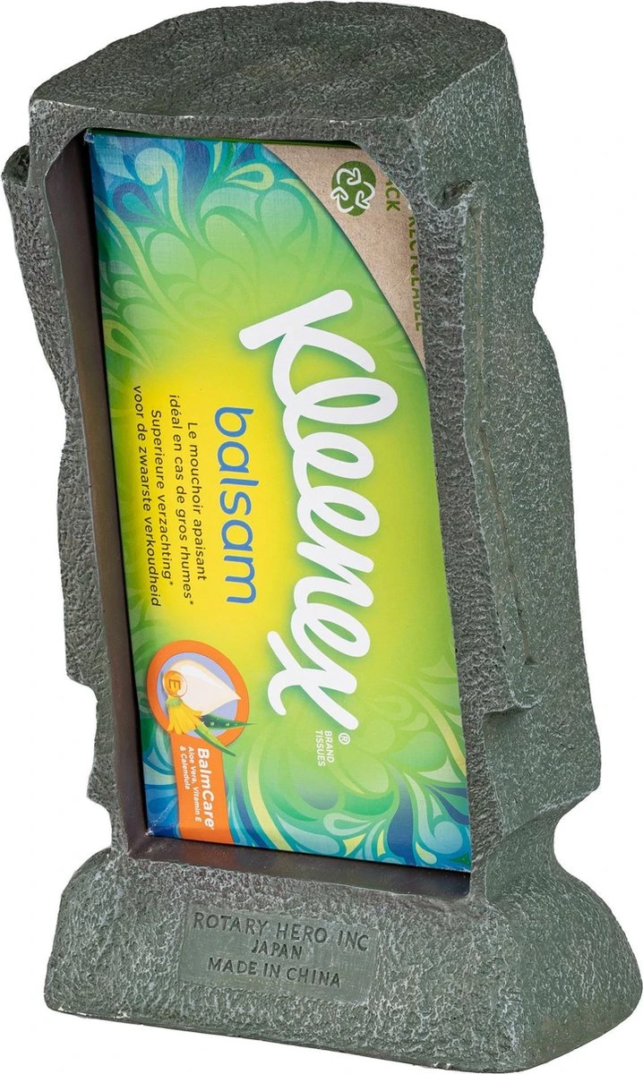 Rotary Hero® Moai - Tissue Box Houder Voor Zakdoeken Tissue Dispenser Cosmeticadoekjesbox - Voor Keuken Badkamer Slaapkamer - Rechthoekig - 18x19x31.5 Cm 7 Rotary Hero® Moai - Tissue Box Houder Voor Zakdoeken Tissue Dispenser Cosmeticadoekjesbox - Voor Keuken Badkamer Slaapkamer - Rechthoekig - 18x19x31.5 Cm - Afbeelding 7