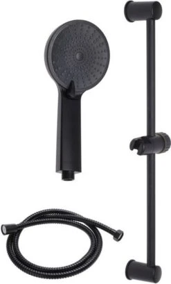 Doucheset Mat Zwart -Badkamerartikelen Winkel 725x1200 1