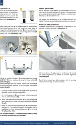 TSE 120 Plus Toiletverhoger -Badkamerartikelen Winkel 727x1200 1