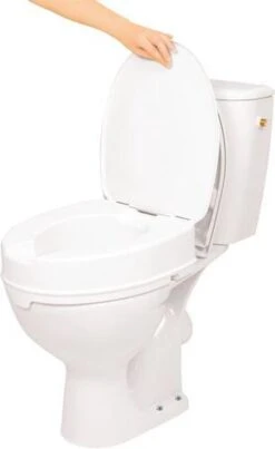 VITILITY Toiletverhoger Met Deksel 10 Cm - Wc Bril - Verhoogd Toilet -Badkamerartikelen Winkel 735x1200