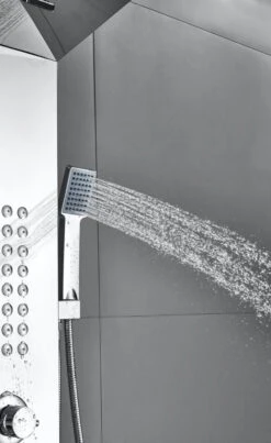 Badplaats Douchepaneel Toulon - RVS - Regendouche Met Mengkraan En Douchekop 8 Badplaats Douchepaneel Toulon - RVS - Regendouche Met Mengkraan En Douchekop -Badkamerartikelen Winkel 736x1200