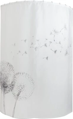 Sealskin Umbrella Douchegordijnstangset - Chroom -Badkamerartikelen Winkel 738x1200