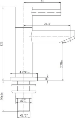 Saqu Casa - Wastafelkraan - Fonteinkraan Voor Het Toilet - Chroom - Koudwaterkraan 13 Saqu Casa - Wastafelkraan - Fonteinkraan Voor Het Toilet - Chroom - Koudwaterkraan -Badkamerartikelen Winkel 760x1200 3