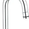GROHE Universal Fonteinkraan - 1/2'' - C Uitloop - Zonder Waste - Chroom - 20201000