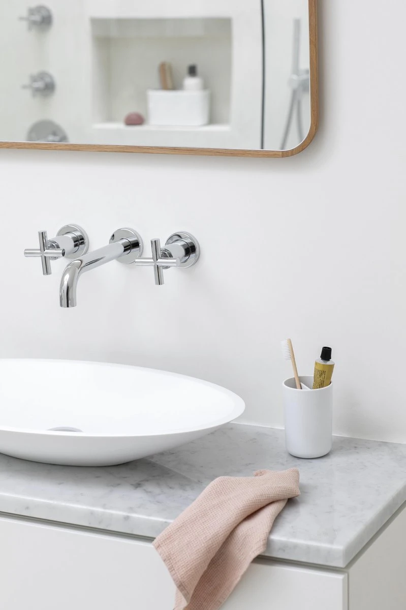 Brabantia ReNew Tandenborstelhouder - Met Inzet - White 2 Brabantia ReNew Tandenborstelhouder - Met Inzet - White - Afbeelding 2